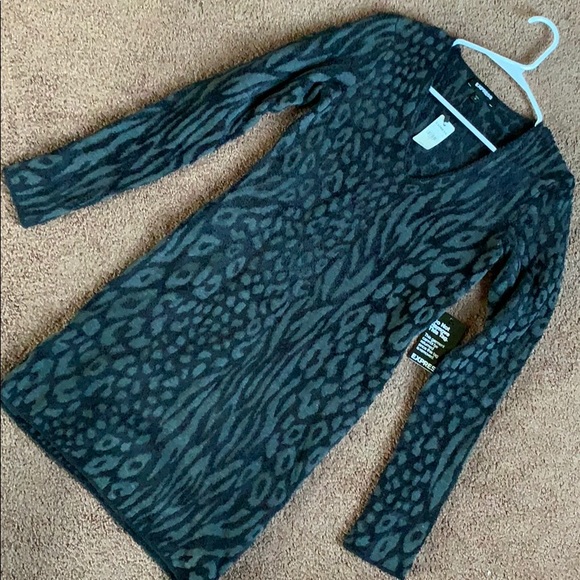 NWT Express Sweater Dress, Dark Gray, S - Picture 9 of 10